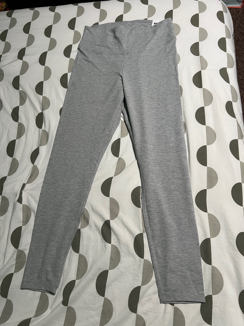 Gray Pink VS Leggings
